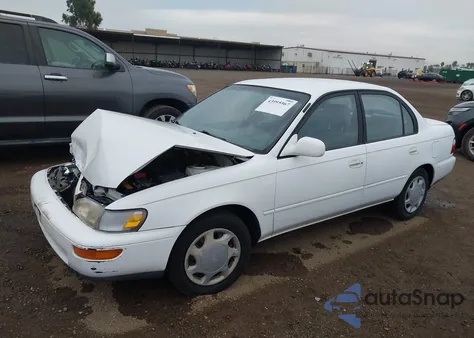 1996 Toyota Corolla Dx from USA, damaged, VIN 1NXBB02E1TZ436554